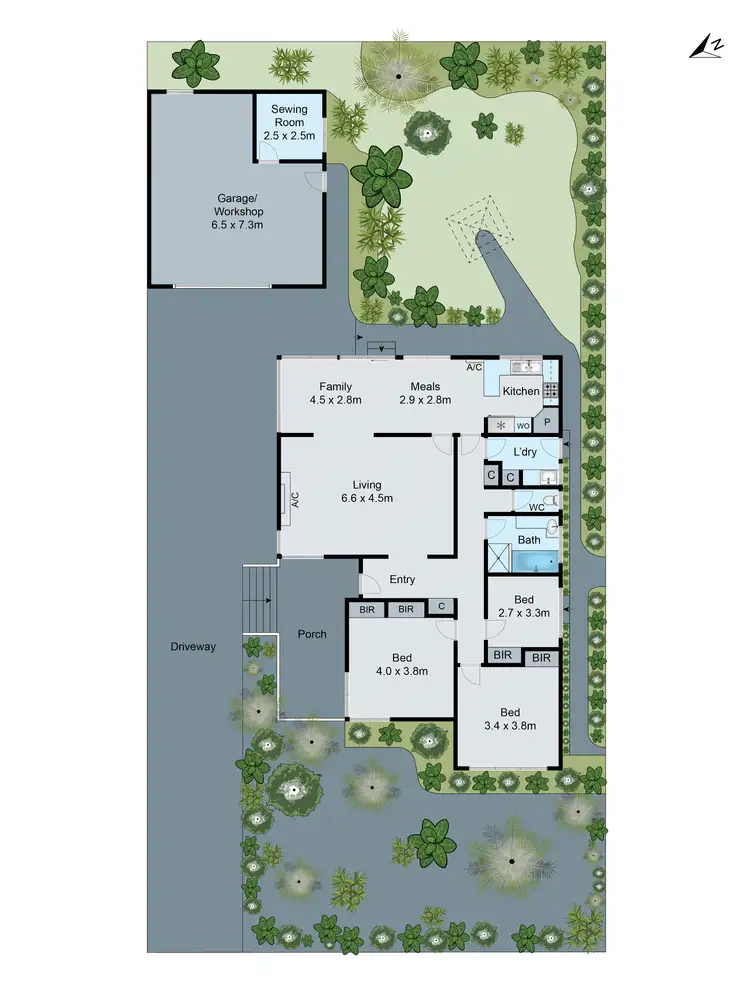 Floorplan of Homely house listing, 4 Snead Court, Mount Waverley VIC 3149