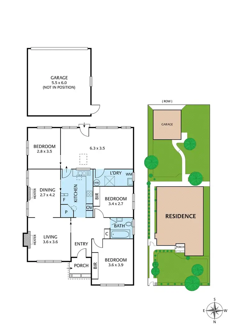 Floorplan of Homely house listing, 9 Fontein Street, West Footscray VIC 3012