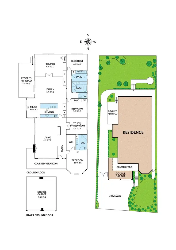 Floorplan of Homely house listing, 3 Griffin Court, Eltham VIC 3095