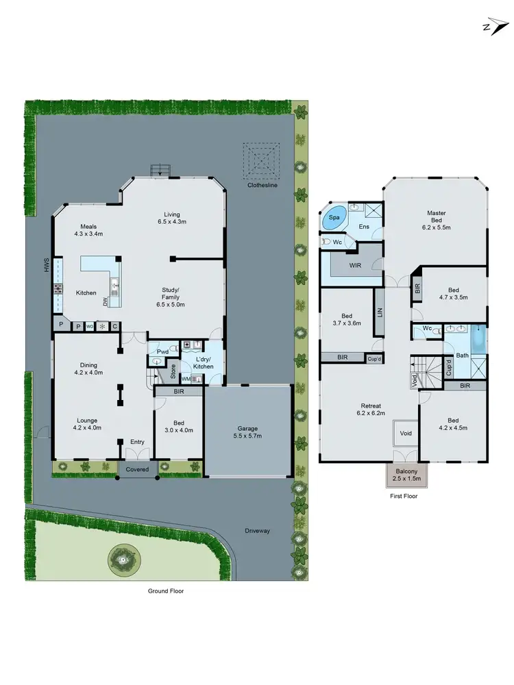 Floorplan of Homely house listing, 5 Keylana Boulevard, Mount Waverley VIC 3149