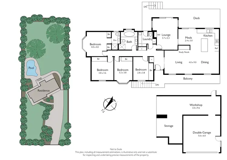 Floorplan of Homely house listing, 40 Walkers Road, Mount Eliza VIC 3930