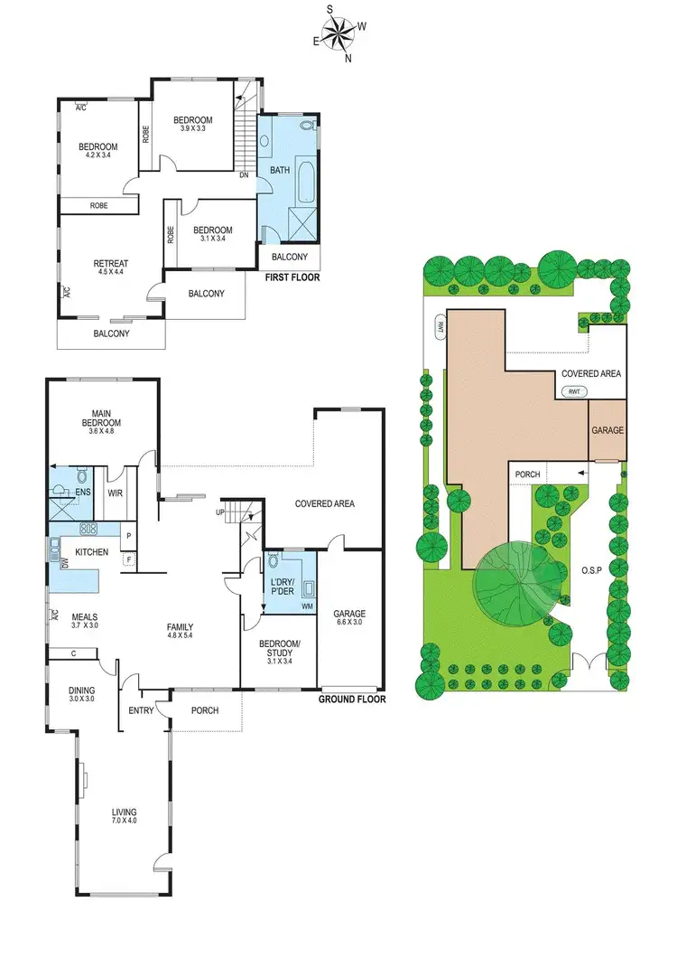 Floorplan of Homely house listing, 6 Sara Avenue, Brighton East VIC 3187