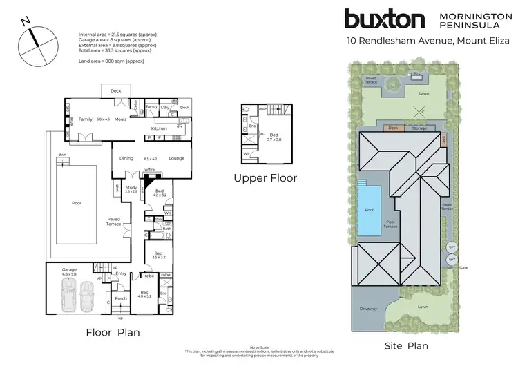 Floorplan of Homely house listing, 10 Rendlesham Avenue, Mount Eliza VIC 3930