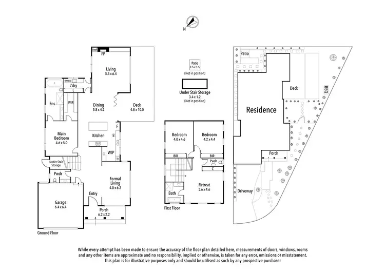 Floorplan of Homely house listing, 5 Sylvan Court, Ivanhoe VIC 3079