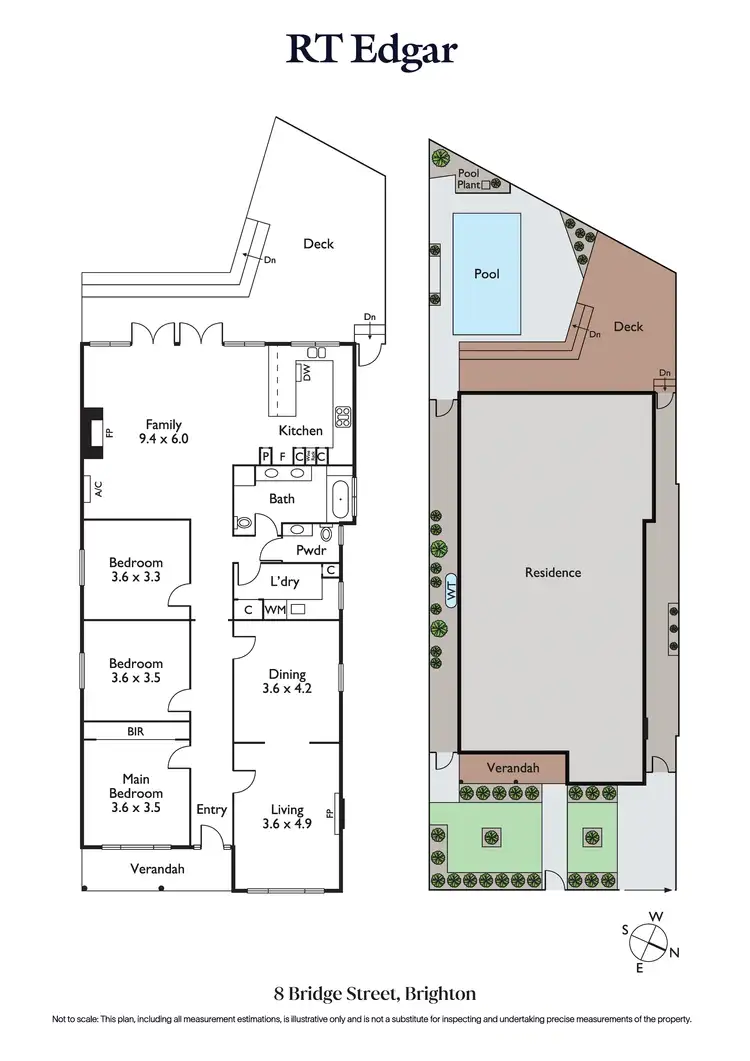 Floorplan of Homely house listing, 8 Bridge Street, Brighton VIC 3186