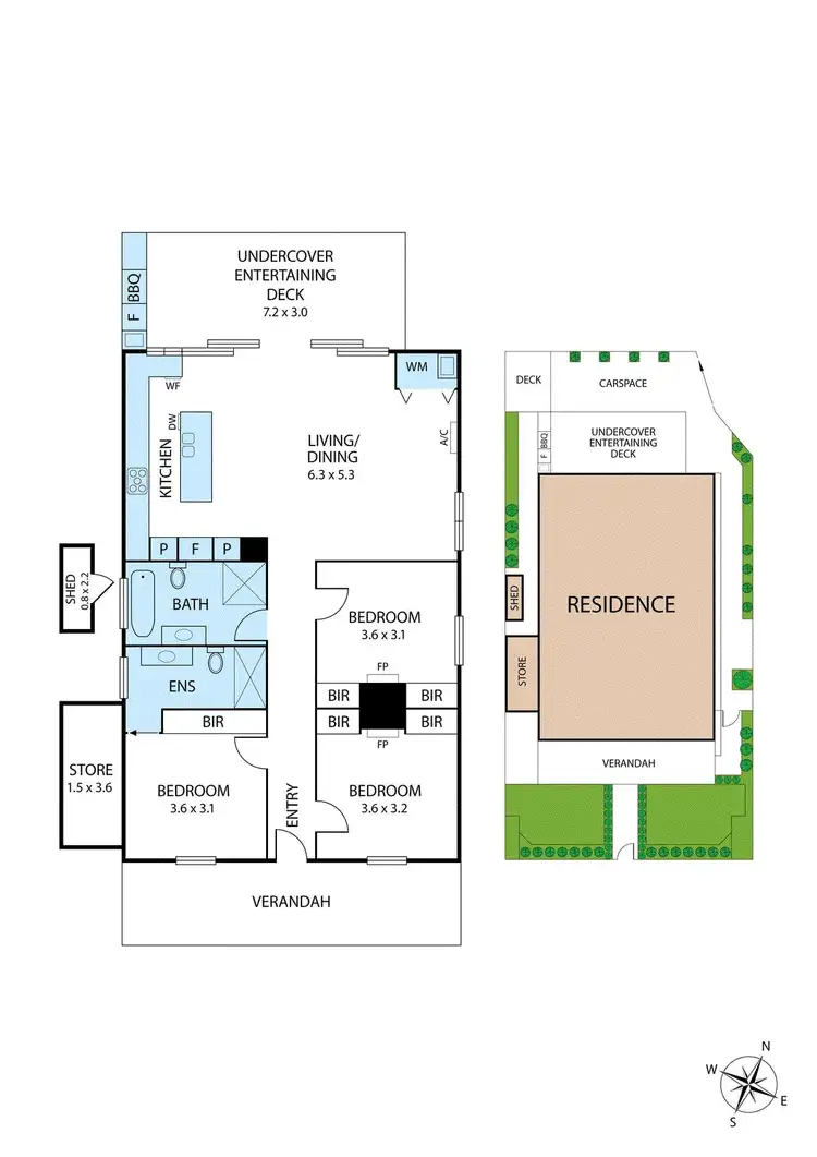 Floorplan of Homely house listing, 2 Pentland Street, Williamstown VIC 3016