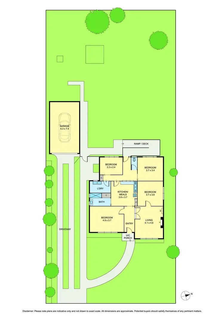 Floorplan of Homely house listing, 22 Paul Avenue, Box Hill North VIC 3129