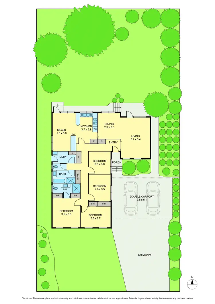 Floorplan of Homely house listing, 29 Snowden Drive, Glen Waverley VIC 3150