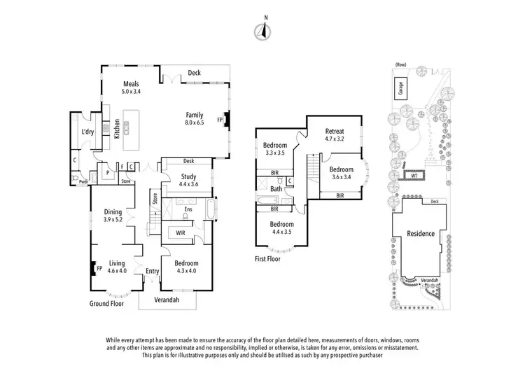 Floorplan of Homely house listing, 47 Hillside Road, Rosanna VIC 3084
