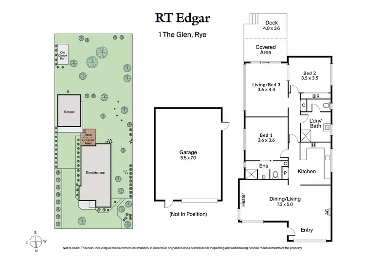 Floorplan of Homely house listing, 1 The Glen, Rye VIC 3941