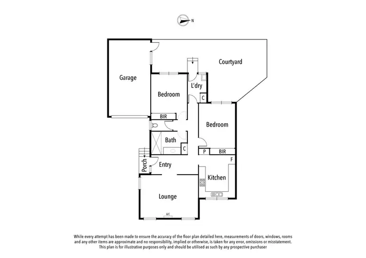Floorplan of Homely unit listing, 5/88 Darebin Street, Heidelberg VIC 3084