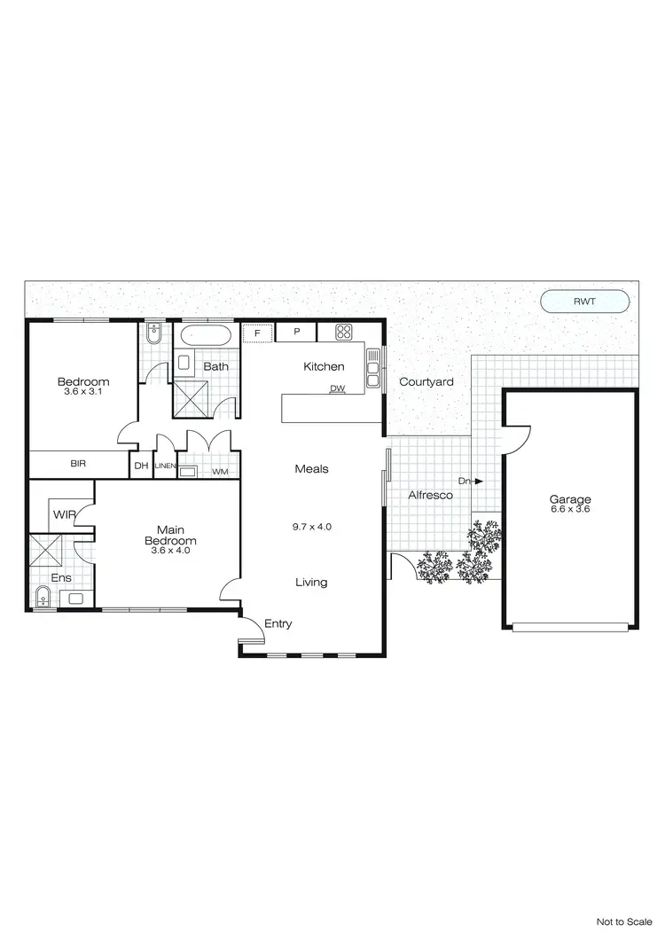 Floorplan of Homely house listing, 1/5A Alfred Street, Sebastopol VIC 3356