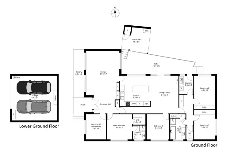 Floorplan of Homely house listing, 16 Greenock Place, Templestowe VIC 3106