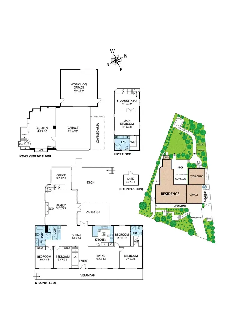 Floorplan of Homely house listing, 17 Mitchell Court, Diamond Creek VIC 3089