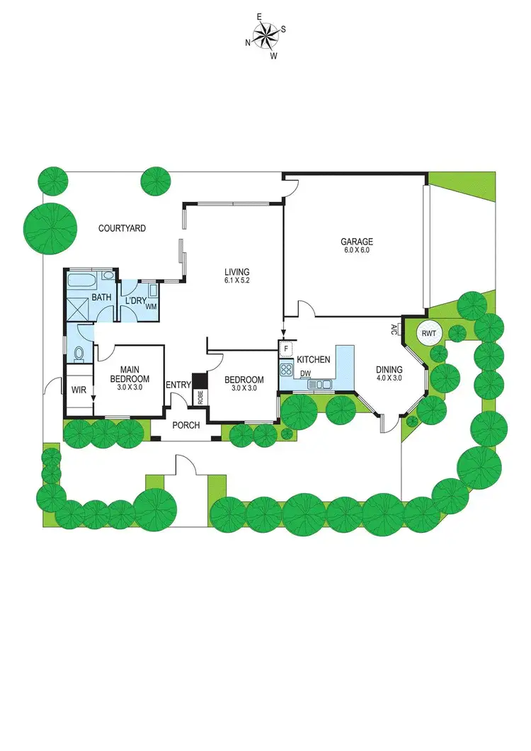 Floorplan of Homely house listing, 508 Bluff Road, Hampton VIC 3188
