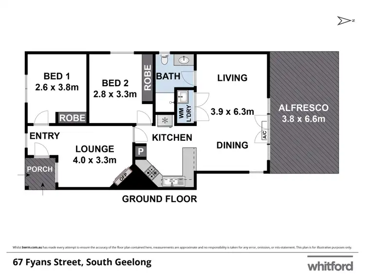 Floorplan of Homely house listing, 67 Fyans Street, South Geelong VIC 3220
