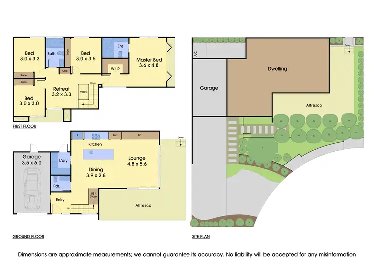 Floorplan of Homely townhouse listing, 1/12 Curlew Court, Doncaster VIC 3108