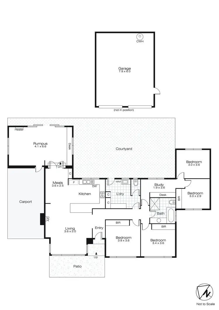 Floorplan of Homely house listing, 1747 Geelong Road, Mount Helen VIC 3350