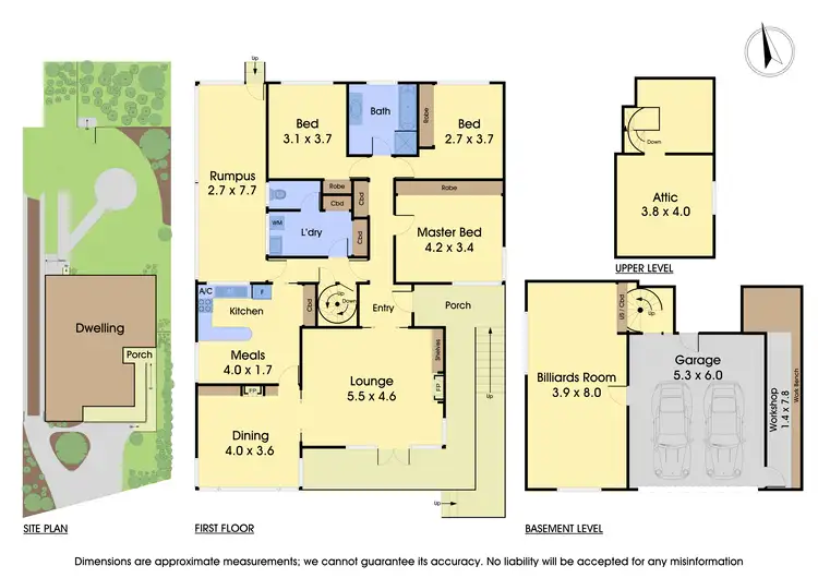 Floorplan of Homely house listing, 21 Calderwood Street, Bulleen VIC 3105