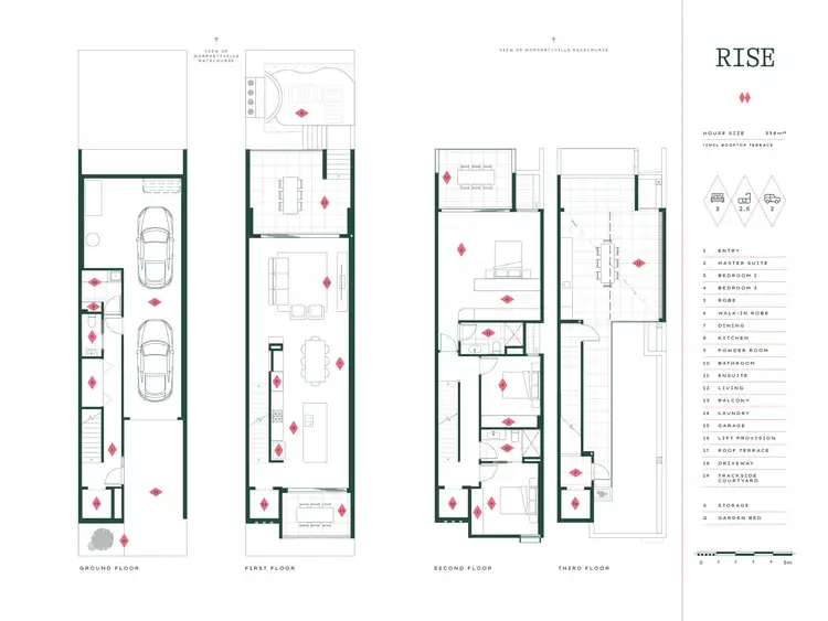 Floorplan of Homely townhouse listing, 107 Altimeter Row, Morphettville SA 5043