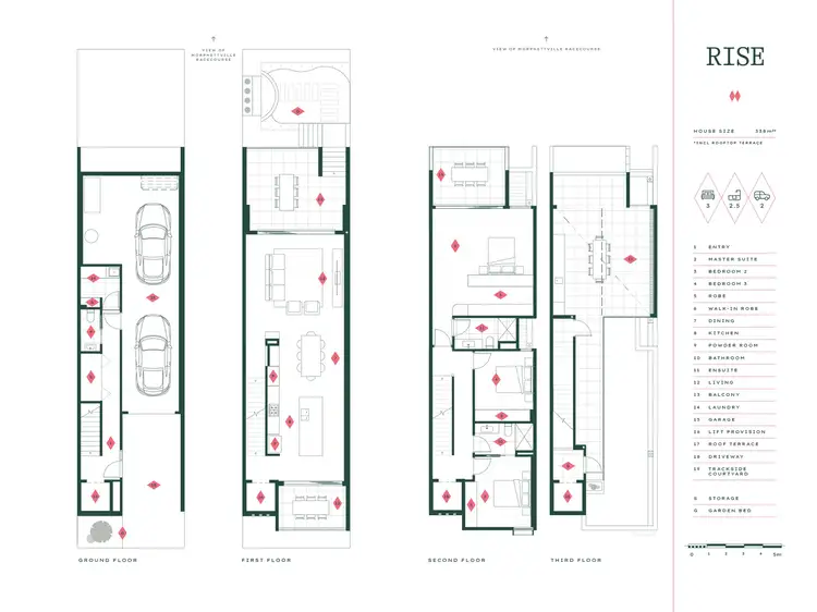 Floorplan of Homely townhouse listing, 107 Altimeter Row, Morphettville SA 5043