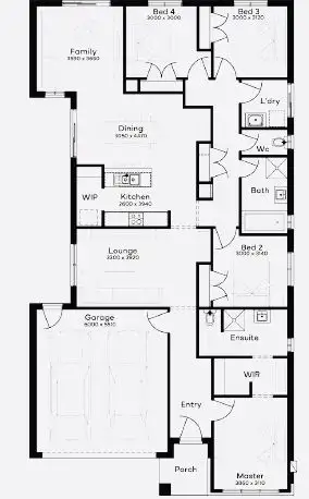 Floorplan of Homely townhouse listing, 71 Motion Drive, Mount Duneed VIC 3217