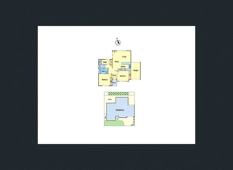 Floorplan of Homely unit listing, 10 Dickens Street, Heidelberg Heights VIC 3081