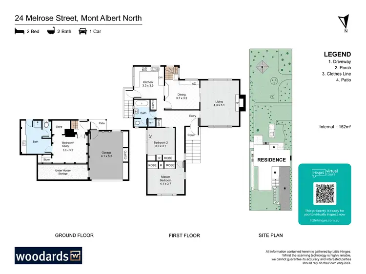 Floorplan of Homely house listing, 24 Melrose Street, Mont Albert North VIC 3129