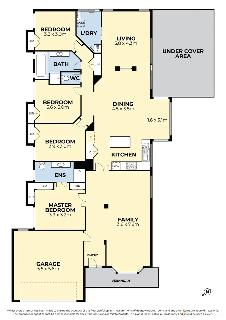 Floorplan of Homely house listing, 4 Creekview Way, Wyndham Vale VIC 3024