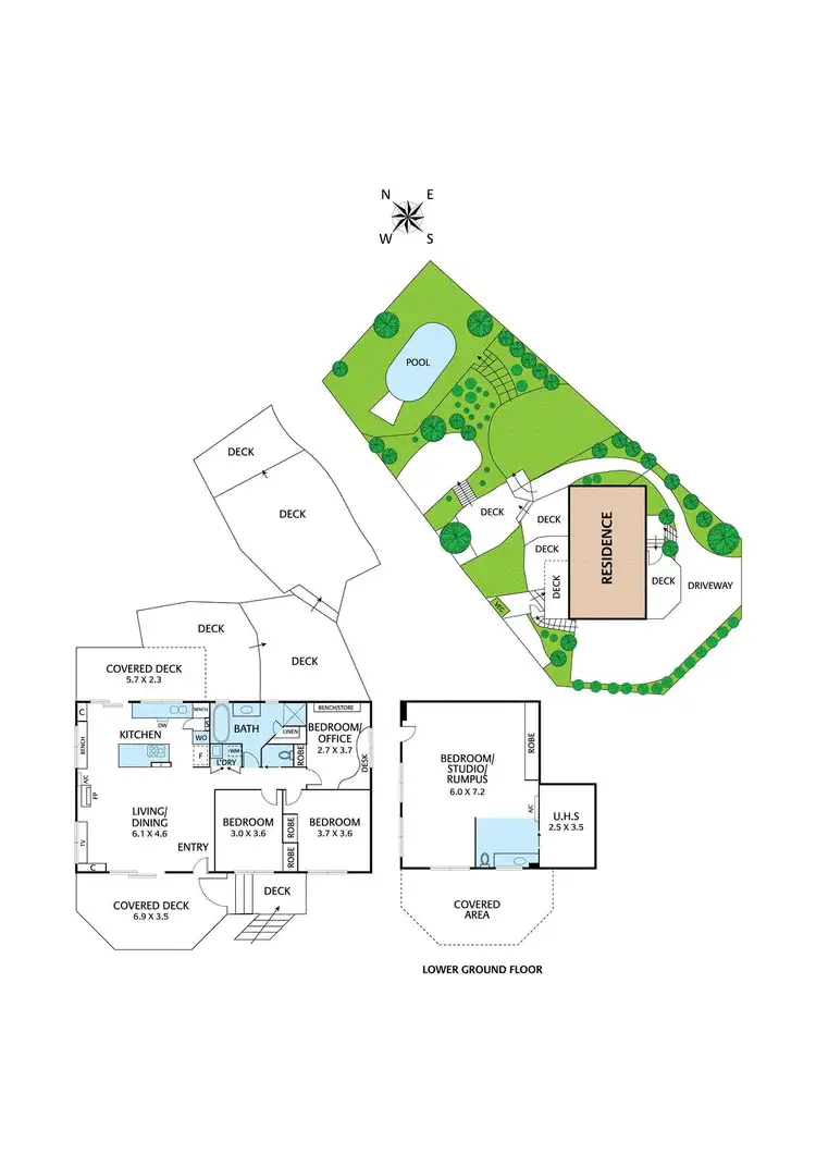 Floorplan of Homely house listing, 19 Clarke Avenue, Wattle Glen VIC 3096