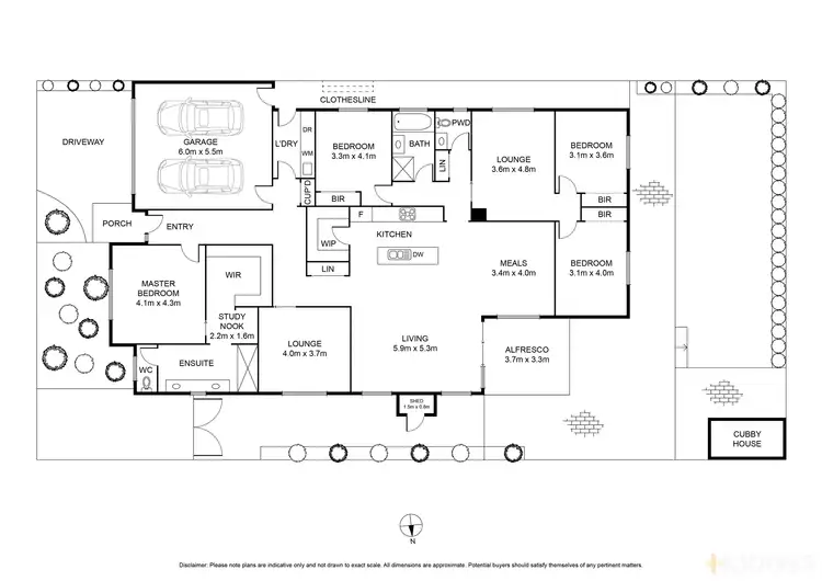 Floorplan of Homely house listing, 22 Cutter Street, Ocean Grove VIC 3226