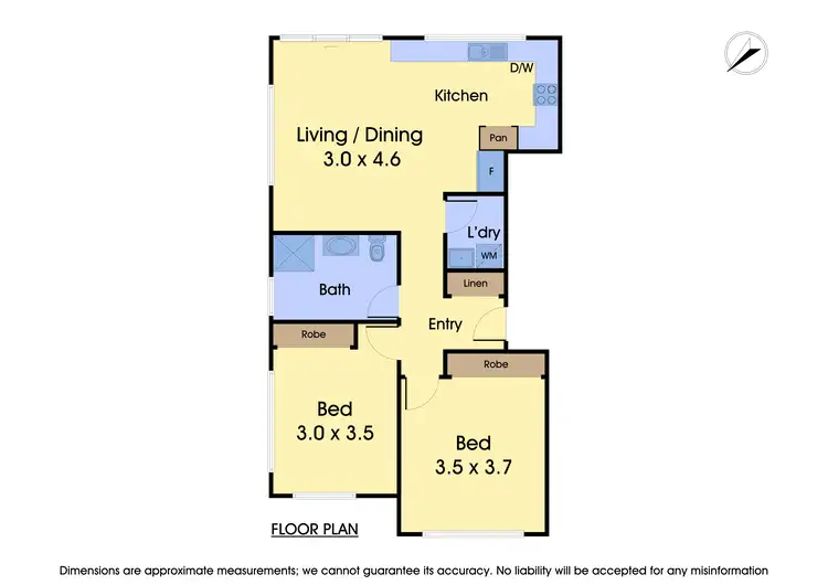 Floorplan of Homely apartment listing, 25/107 Whittens Lane, Doncaster VIC 3108