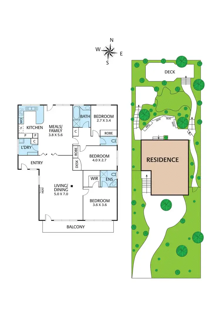 Floorplan of Homely house listing, 69 Reichelt Avenue, Montmorency VIC 3094