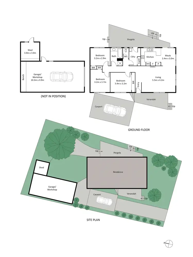 Floorplan of Homely house listing, 31 Pembroke Road, Ocean Grove VIC 3226