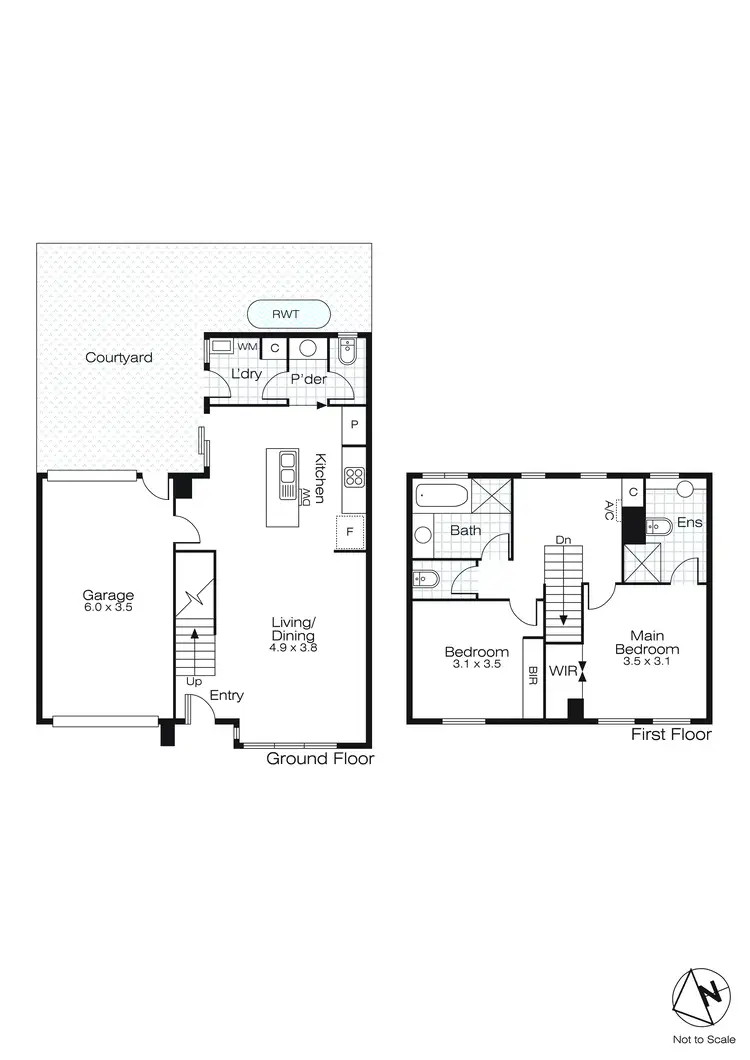 Floorplan of Homely house listing, 4/1015A Gregory Street, Lake Wendouree VIC 3350