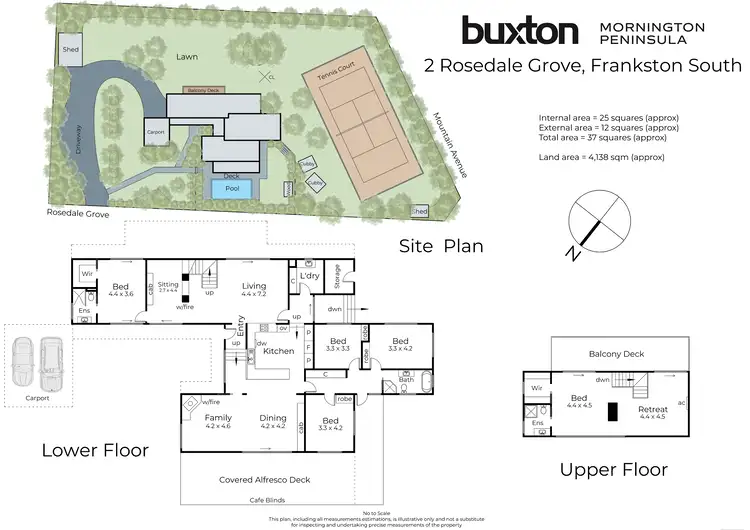 Floorplan of Homely house listing, 2 Rosedale Grove, Frankston South VIC 3199