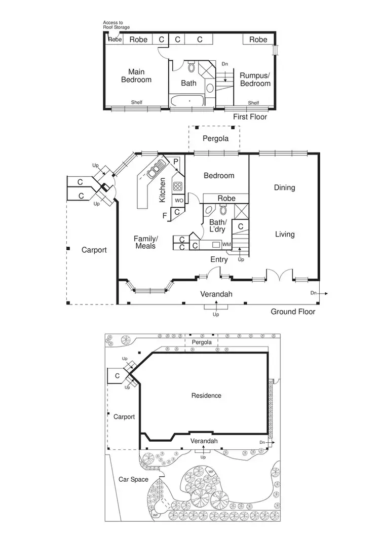Floorplan of Homely townhouse listing, 9B Brooklyn Avenue, Caulfield South VIC 3162