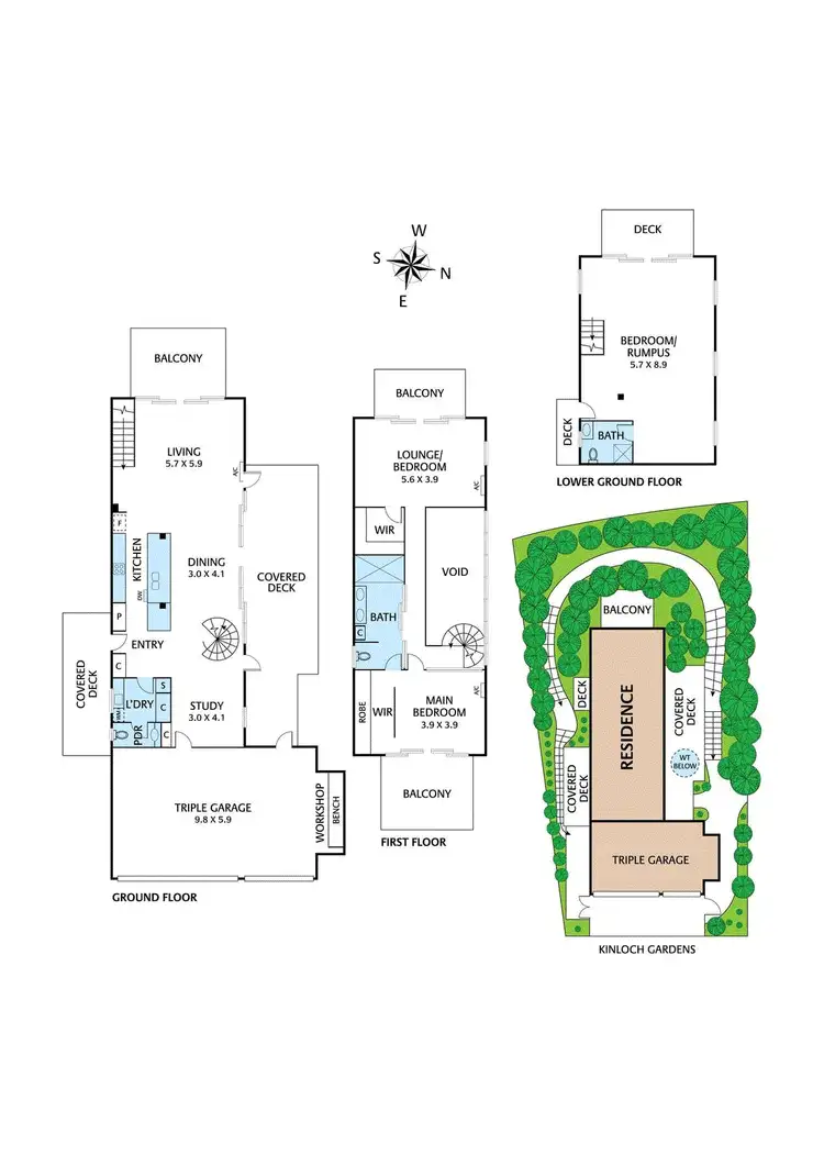 Floorplan of Homely house listing, 2/93 Arthur Street, Eltham VIC 3095