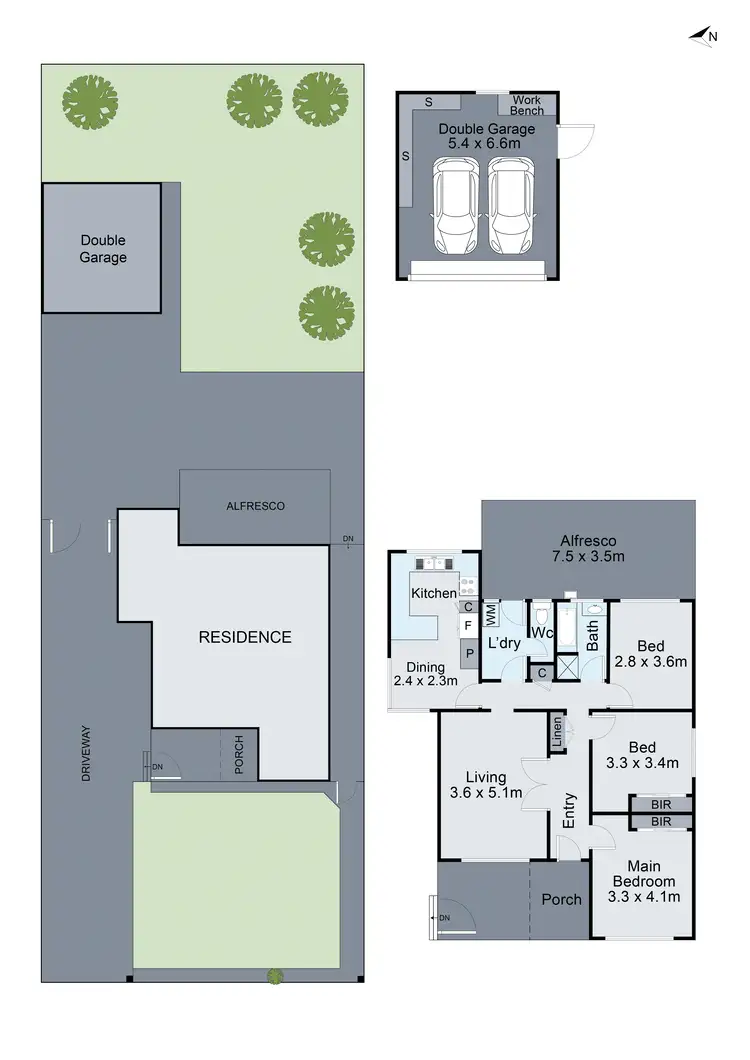 Floorplan of Homely house listing, 10 Dundee Avenue, Chadstone VIC 3148