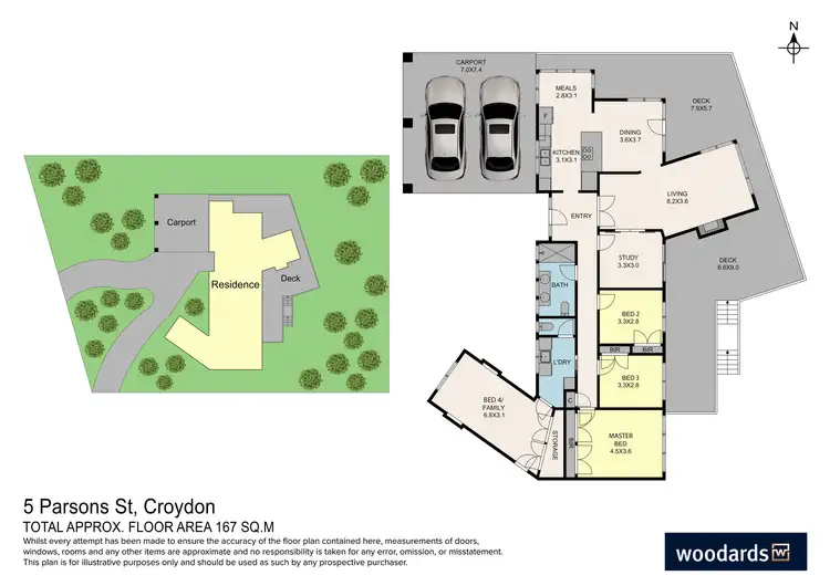Floorplan of Homely house listing, 5 Parsons Street, Croydon VIC 3136