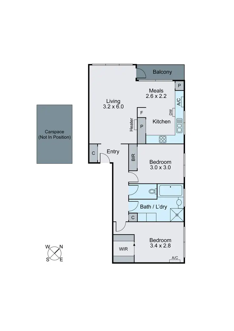 Floorplan of Homely apartment listing, 6/4 Tooronga Road, Malvern East VIC 3145