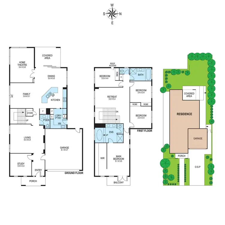 Floorplan of Homely house listing, 23 Mitchell Street, Bentleigh VIC 3204