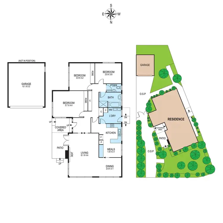 Floorplan of Homely house listing, 4 Wyuna Court, Bentleigh VIC 3204