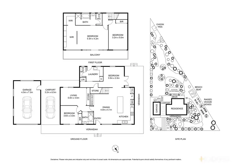Floorplan of Homely house listing, 32 Lake Avenue, Ocean Grove VIC 3226