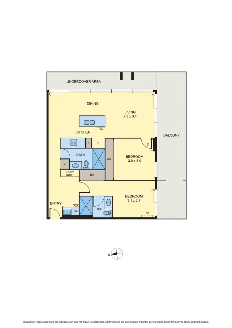 Floorplan of Homely apartment listing, 809/5-7 Irving Avenue, Box Hill VIC 3128