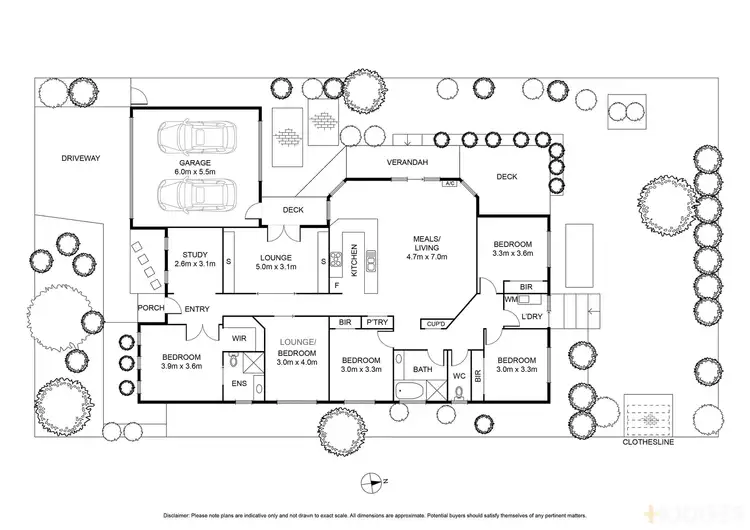 Floorplan of Homely house listing, 5 Sundial Drive, Clifton Springs VIC 3222