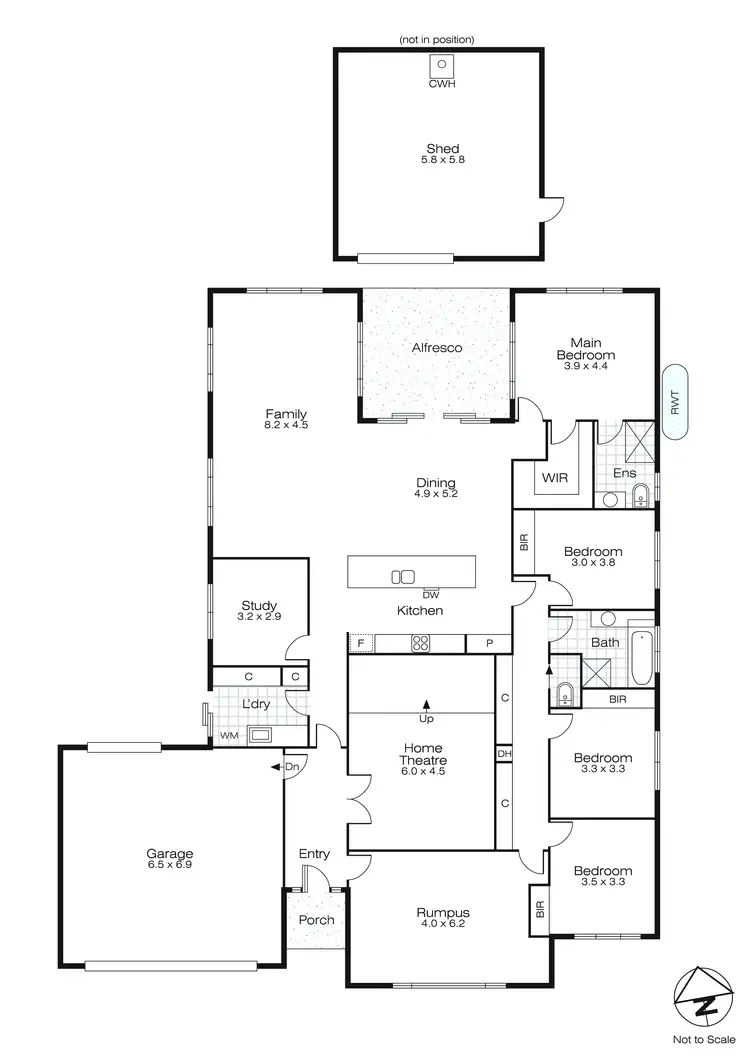 Floorplan of Homely house listing, 14 Jacob Court, Alfredton VIC 3350