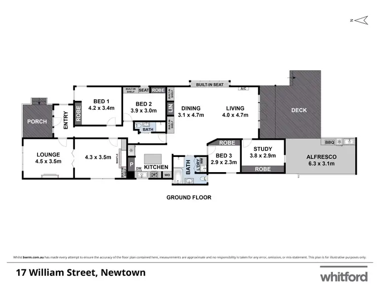 Floorplan of Homely house listing, 17 William Street, Newtown VIC 3220