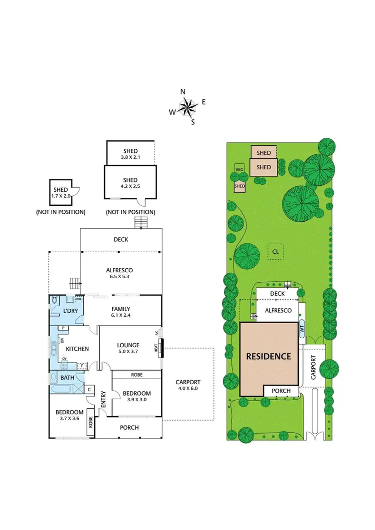 Floorplan of Homely house listing, 30 Haig Street, Heidelberg Heights VIC 3081