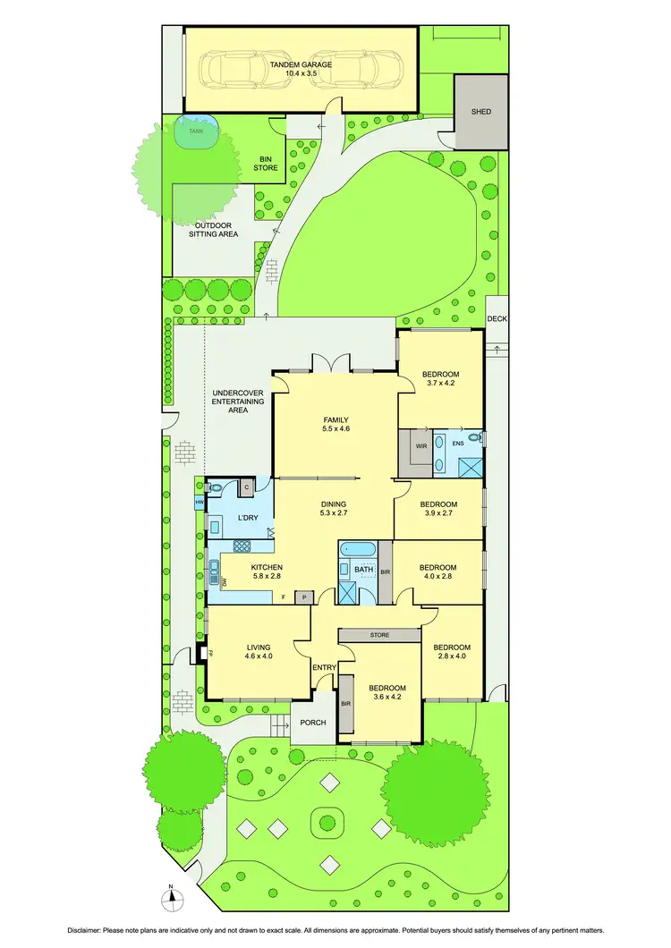 Floorplan of Homely house listing, 15 Owen Street, Mitcham VIC 3132